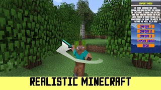 Realistic Minecraft PE Mod screenshot 1