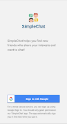 Simple Chat Affiche