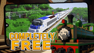 Mod de Tren para Minecraft PE captura de pantalla 5