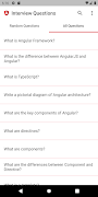Angular Interview Questions capture d'écran 1