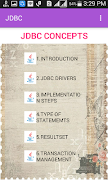 JDBC-Complete Tutorial اسکرین شاٹ 1