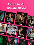 برنامه‌نما SUR - AI Song/ Music maker عکس از صفحه