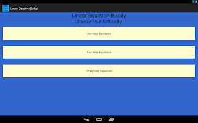 Linear Equation Buddy syot layar 4