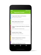 All Trigonometry Formulas ポスター