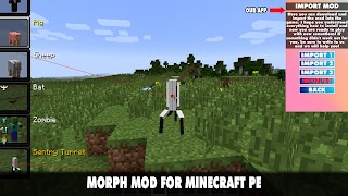 Morph Mod for Minecraft PE ảnh chụp màn hình 6