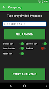 Sorting algorithms Screenshot 2