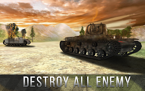 Tank Battle 3D: Perang Dunia syot layar 3