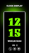 Analog Clock: Night Clock Face screenshot 3