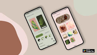 برنامه‌نما Android 13 KLWP (Redesigned) عکس از صفحه