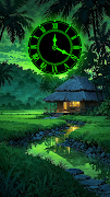Analog Digital Clock Wallpaper স্ক্রিনশট 6