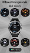 برنامه‌نما Digital Watchface D13 عکس از صفحه