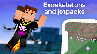 Exoskeleton and Jetpack Mod poster