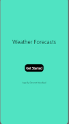 Weather Forecasts by Devvrat ポスター