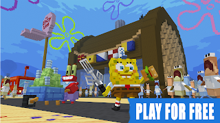 Bikini Bottom Mod Minecraft PE पोस्टर