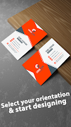 Business Card Maker, Visiting syot layar 5