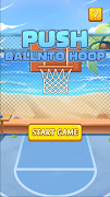 Push Ball Into Hoop plakat