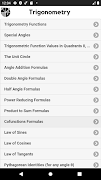 Mathematics Formulas : Complete Cheat Sheet screenshot 4