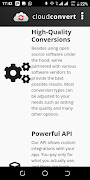 Cloud Convert capture d'écran 2
