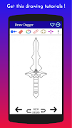 Cómo dibujar una daga fácil captura de pantalla 6