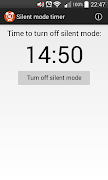 Silent mode timer Ekran Görüntüsü 1