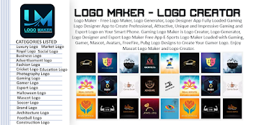 Logo Maker - 3D Logo Designer Poster