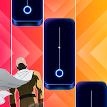 Saitama's Piano Tiles Game