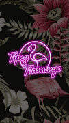 Tipsy Flamingo Affiche