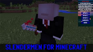 Slenderman Mod Minecraft PE تصوير الشاشة 5