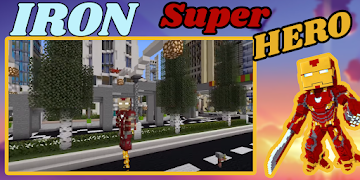 Iron super hero mod syot layar 2