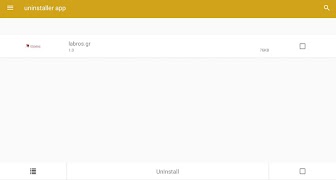 Unistaller screenshot 2