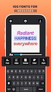 iOS Font for Android スクリーンショット 1
