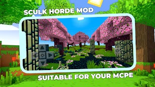 برنامه‌نما Skulk Horde Mod for Minecraft عکس از صفحه