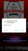 Radio Recuerdos Inolvidables स्क्रीनशॉट 1