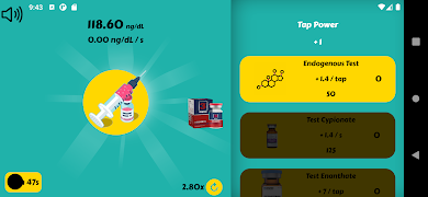 Testosterone Clicker تصوير الشاشة 2