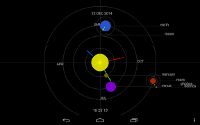 FREE Astro Clock LWP screenshot 3