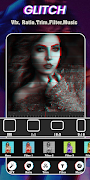 برنامه‌نما Glitch Video Editor عکس از صفحه