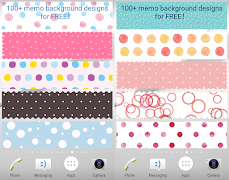 Sticky Memo Notepad *Dots* 3 Plakat