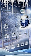 Winter Snowfall Launcher Theme poster