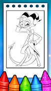 Helluva Boss Coloring poster