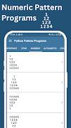 Python Pattern Programs screenshot 3