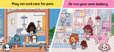 برنامه‌نما Toca Boca World عکس از صفحه