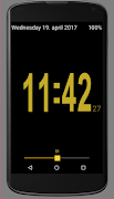6 Schermata Orologio digitale notturno