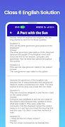 Class 6 English Solution скриншот 5