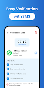 برنامه‌نما OneCode SMS Virtual Number عکس از صفحه