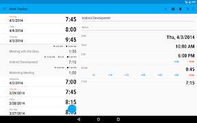 Work Tracker اسکرین شاٹ 7