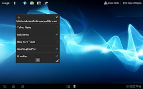 RSS Feed Small App captura de pantalla 4