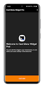 Cast Menu Widget Pro Screenshot 2