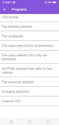 Learn CSS capture d'écran 1