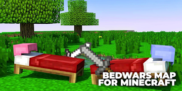 Bed wars for minecraft mod poster