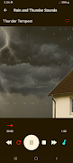 Rain & Thunder Sounds ภาพหน้าจอ 1